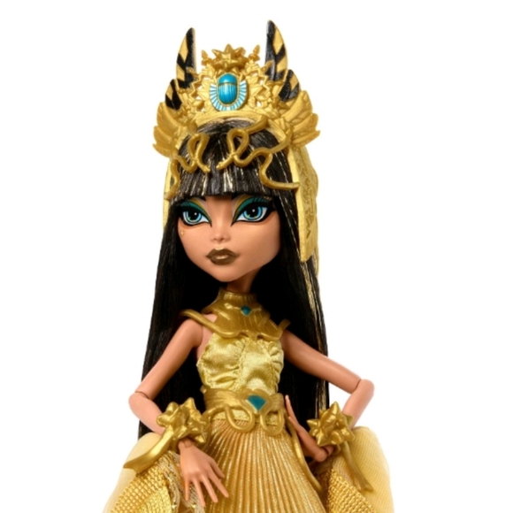 🙍🏼♂️⬇️Monster High Howliday Winter Cleo Doll - Picture 2 of 7